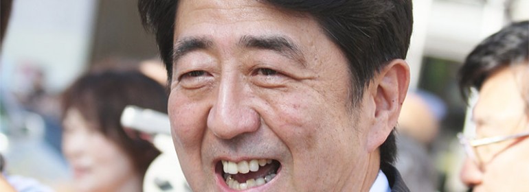 Shinzo Abe in the run up to the 2012 election [TTTNIS]