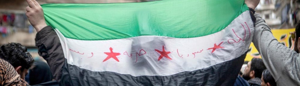 Demonstration against Assad regime are a regular occurence in Aleppo, Syria [Freedom House]