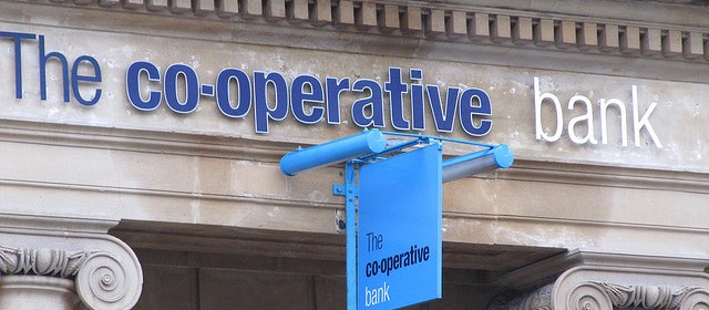 The co-operative bank has been downgraded by Moody's