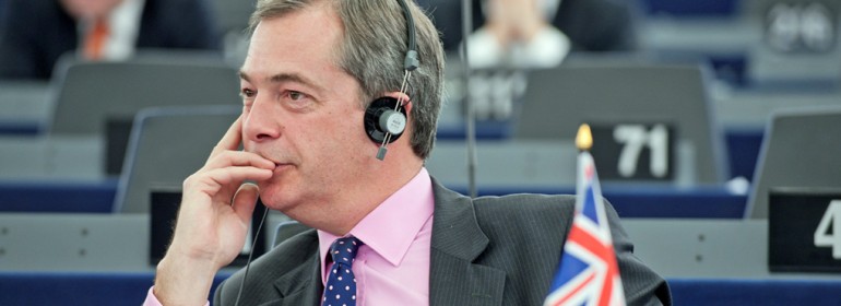Nigel Farage in the European Parliament